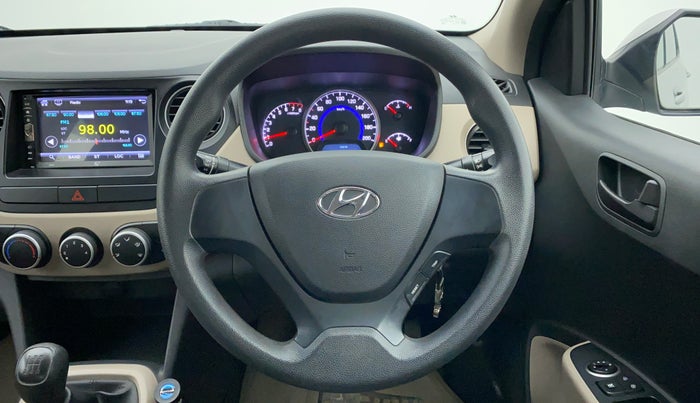 2018 Hyundai Grand i10 MAGNA 1.2 KAPPA VTVT, Petrol, Manual, 11,700 km, Steering Wheel Close Up