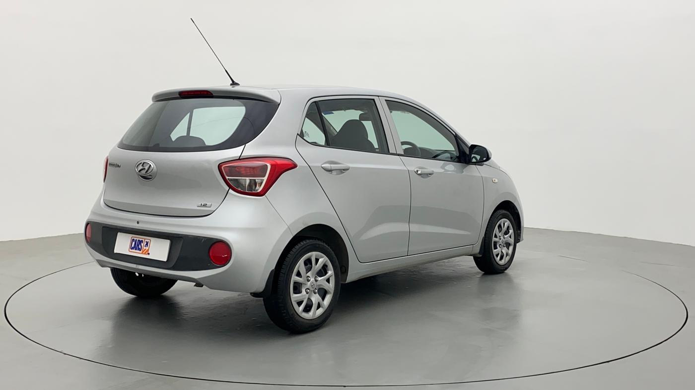 2018 Hyundai Grand i10 MAGNA 1.2 KAPPA VTVT, Petrol, Manual, 11,700 km, Right Back Diagonal
