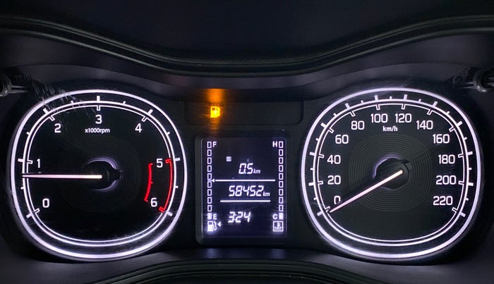 2018 Maruti Vitara Brezza VDI OPT, Diesel, Manual, 58,481 km, Odometer Image