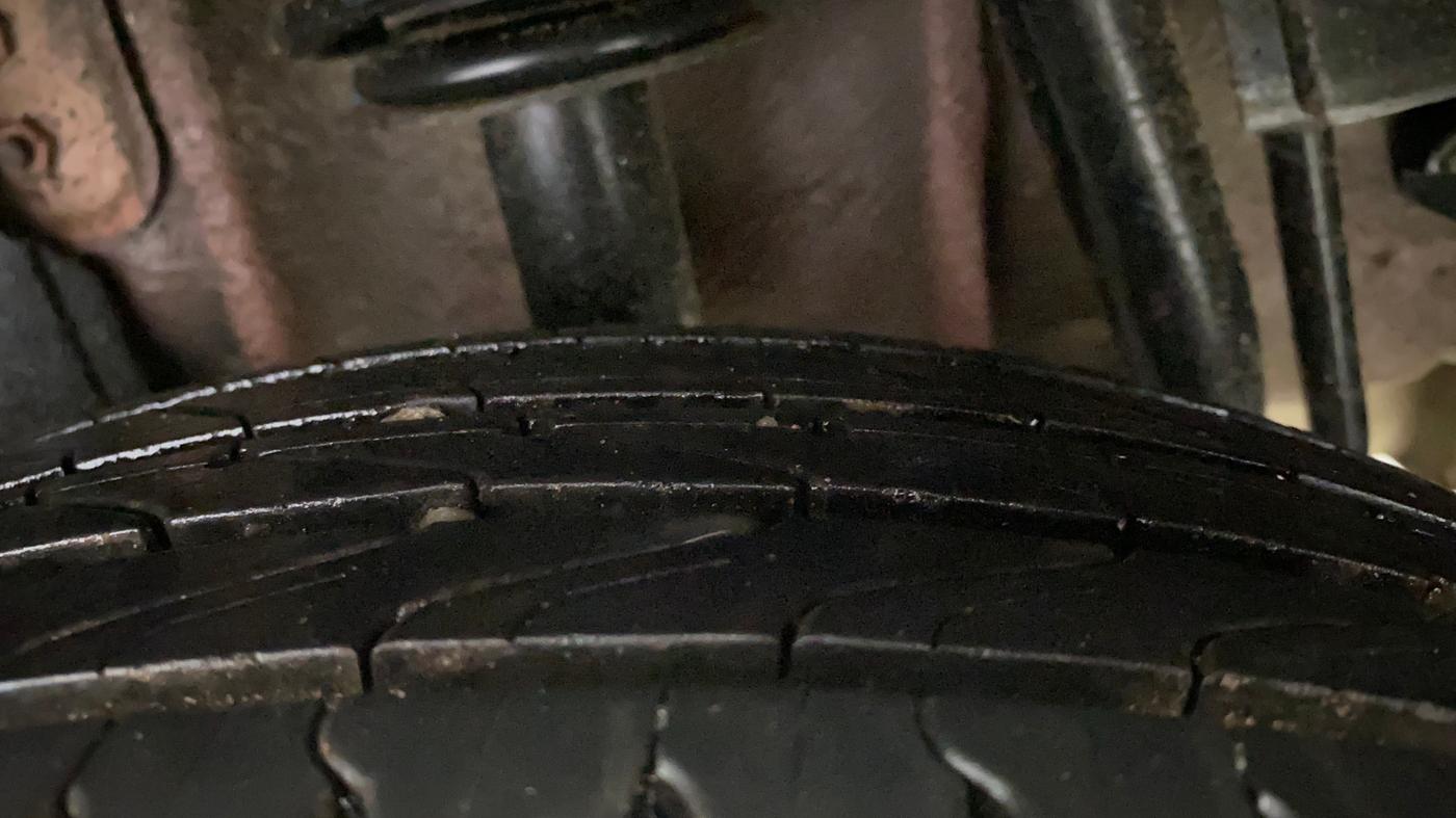 2018 Tata Tiago XZ PETROL, Petrol, Manual, 33,851 km, Left Rear Tyre Tread