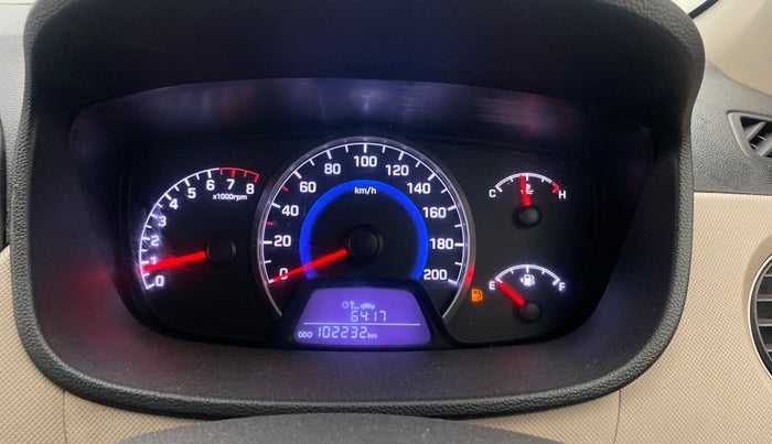 2015 Hyundai Grand i10 MAGNA 1.2 KAPPA VTVT, Petrol, Manual, 1,02,210 km, Odometer Image