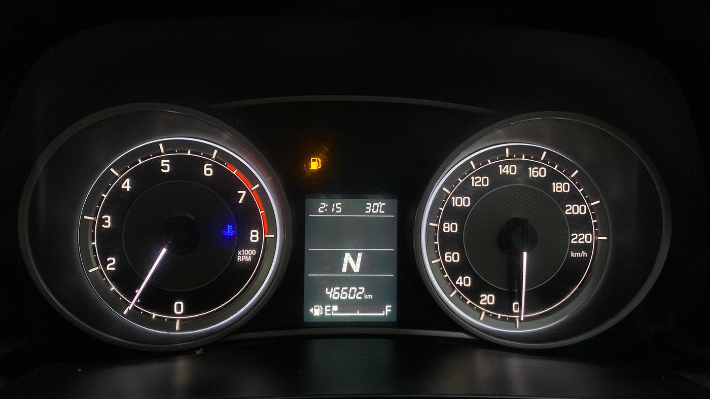 2018 Maruti Dzire VXI AMT, Petrol, Automatic, 46,599 km, Odometer Image