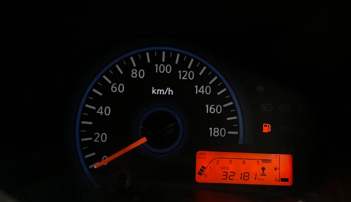 2016 Datsun Redi Go S, Petrol, Manual, 32,178 km, Odometer Image