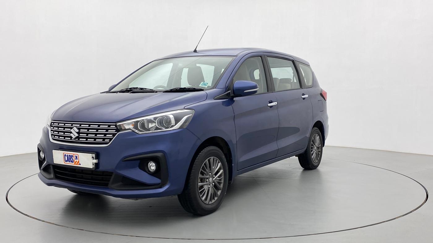 2021 Maruti Ertiga ZXI+ SHVS, Petrol, Manual, 19,164 km, Left Front Diagonal