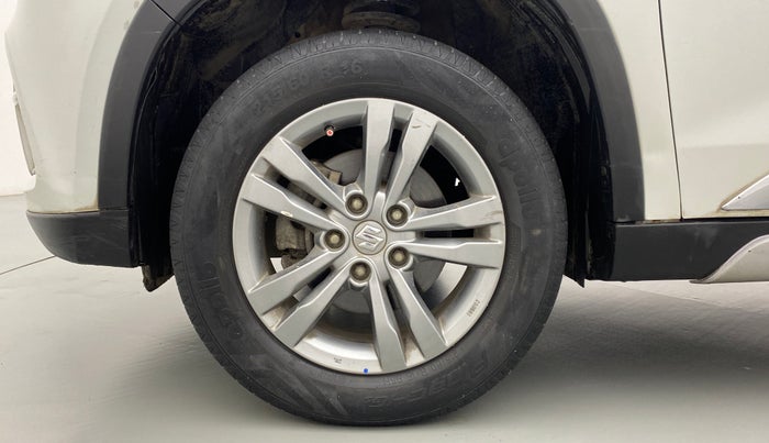 2017 Maruti Vitara Brezza ZDI PLUS, Diesel, Manual, 46,959 km, Left Front Wheel