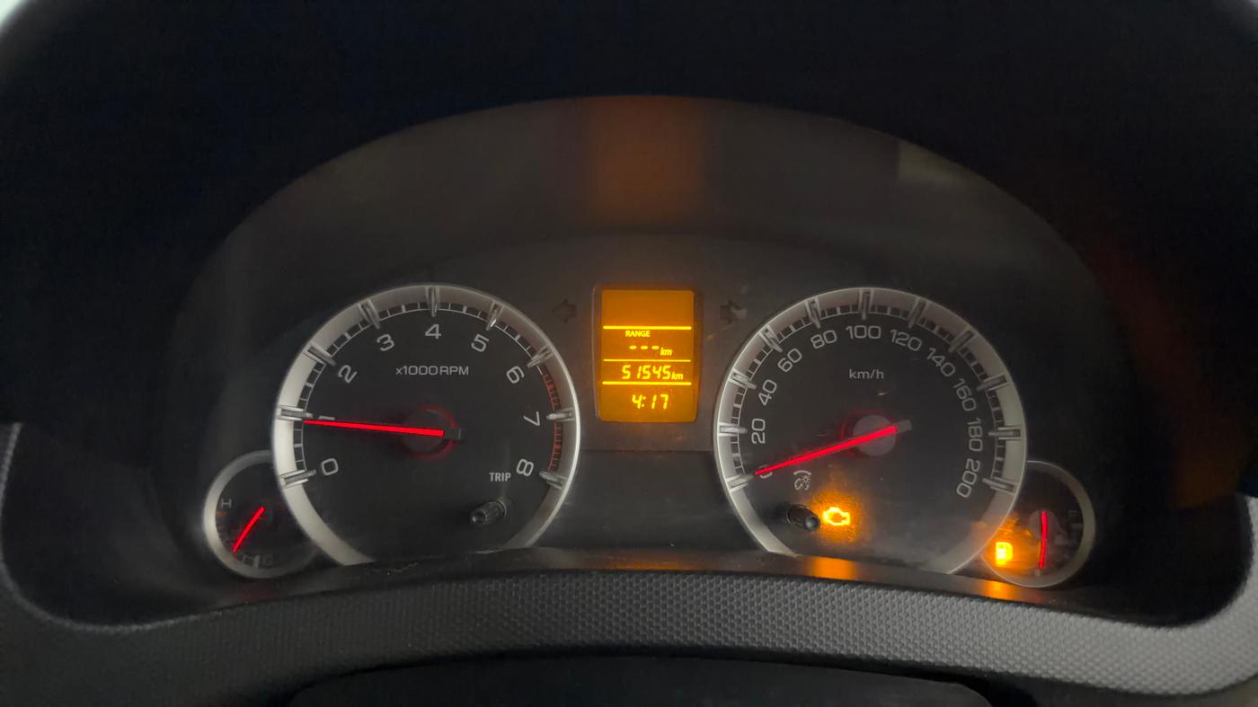 2014 Maruti Swift Dzire VXI, Petrol, Manual, 51,536 km, Odometer Image