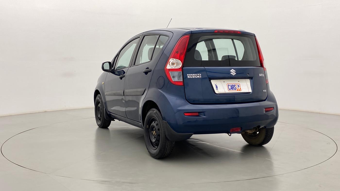 2010 Maruti Ritz VXI, Petrol, Manual, 75,399 km, Left Back Diagonal