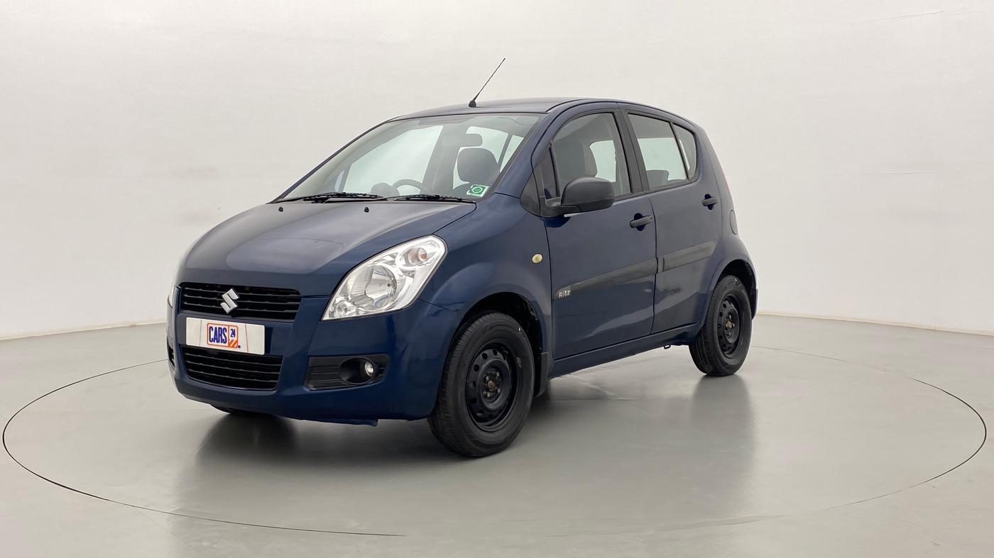 2010 Maruti Ritz VXI, Petrol, Manual, 75,399 km, Left Front Diagonal