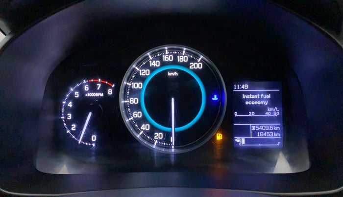 2017 Maruti IGNIS DELTA 1.2, Petrol, Manual, 18,499 km, Odometer Image
