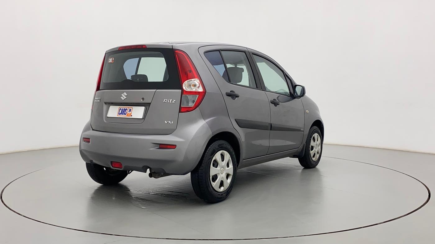2011 Maruti Ritz VXI, Petrol, Manual, 71,841 km, Right Back Diagonal