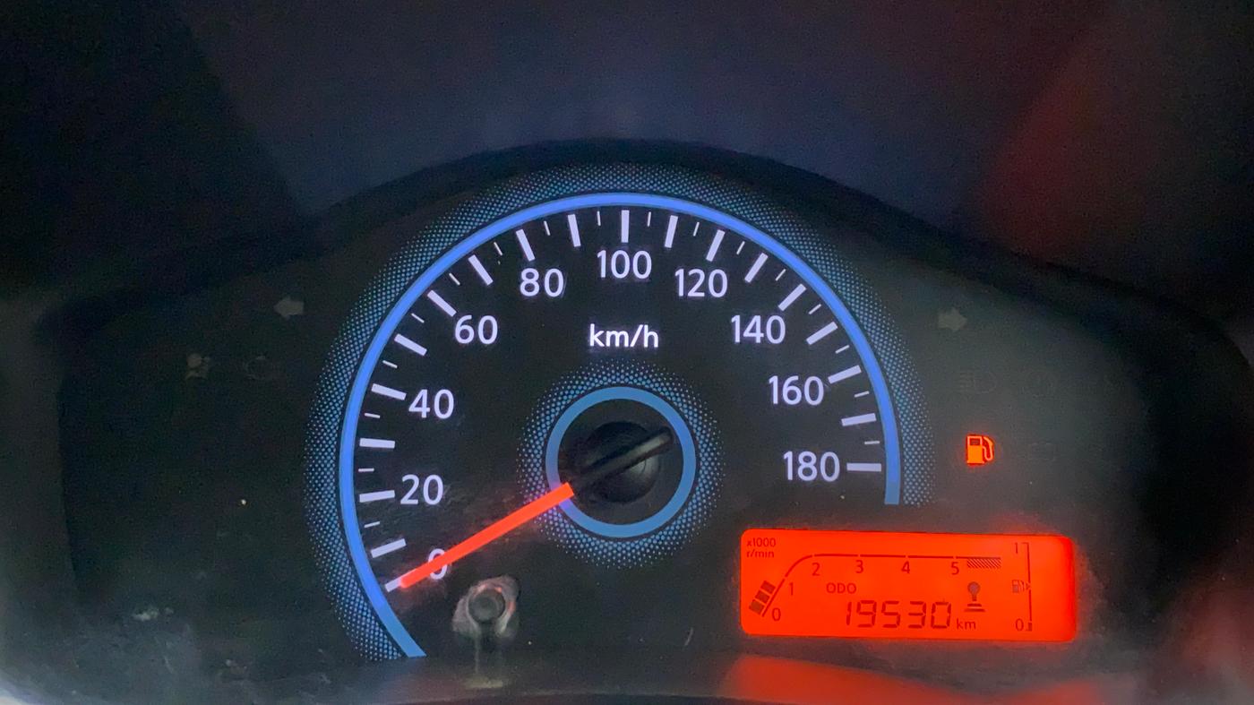 2018 Datsun Redi Go T (O), Petrol, Manual, 19,594 km, Odometer Image