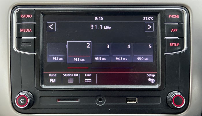 2018 Volkswagen Ameo HIGHLINE PLUS 1.5L AT 16 ALLOY, Diesel, Automatic, 39,028 km, Touchscreen Infotainment System
