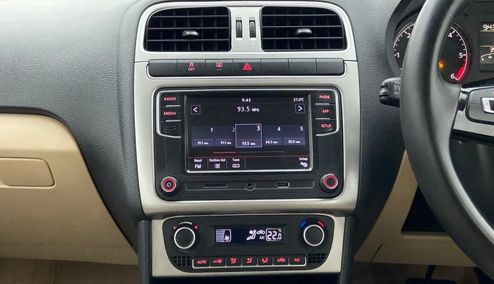 2018 Volkswagen Ameo HIGHLINE PLUS 1.5L AT 16 ALLOY, Diesel, Automatic, 39,028 km, Air Conditioner