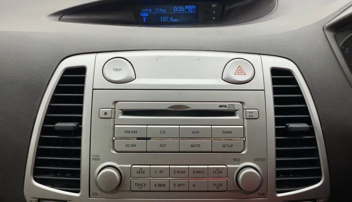 2011 Hyundai i20 SPORTZ 1.2, Petrol, Manual, 69,499 km, Infotainment System