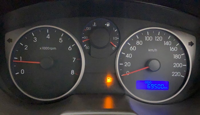 2011 Hyundai i20 SPORTZ 1.2, Petrol, Manual, 69,499 km, Odometer Image