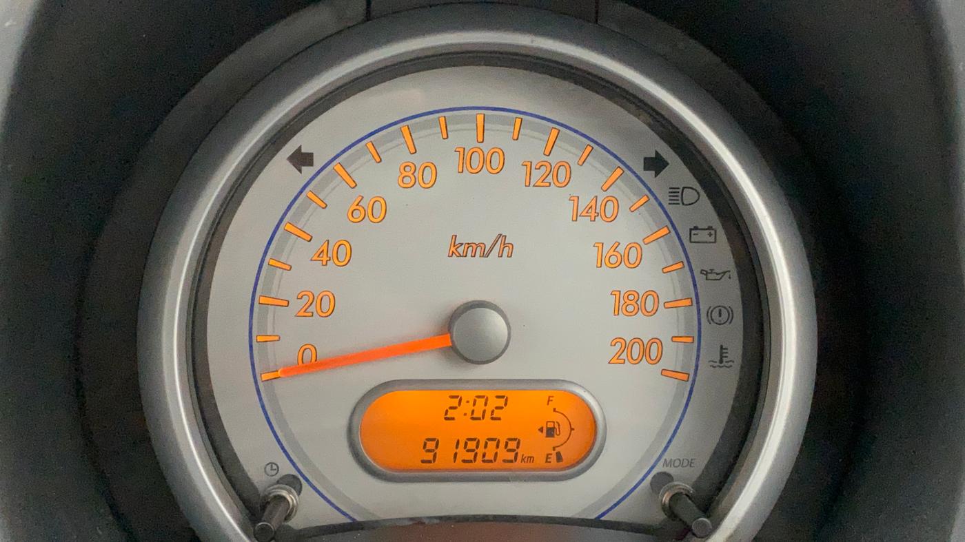 2010 Maruti Ritz VXI, Petrol, Manual, 91,909 km, Odometer Image