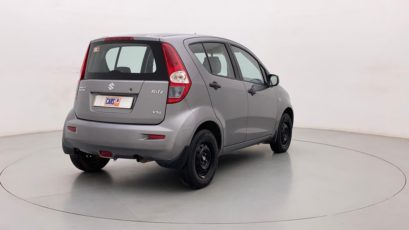 2010 Maruti Ritz VXI, Petrol, Manual, 91,909 km, Right Back Diagonal