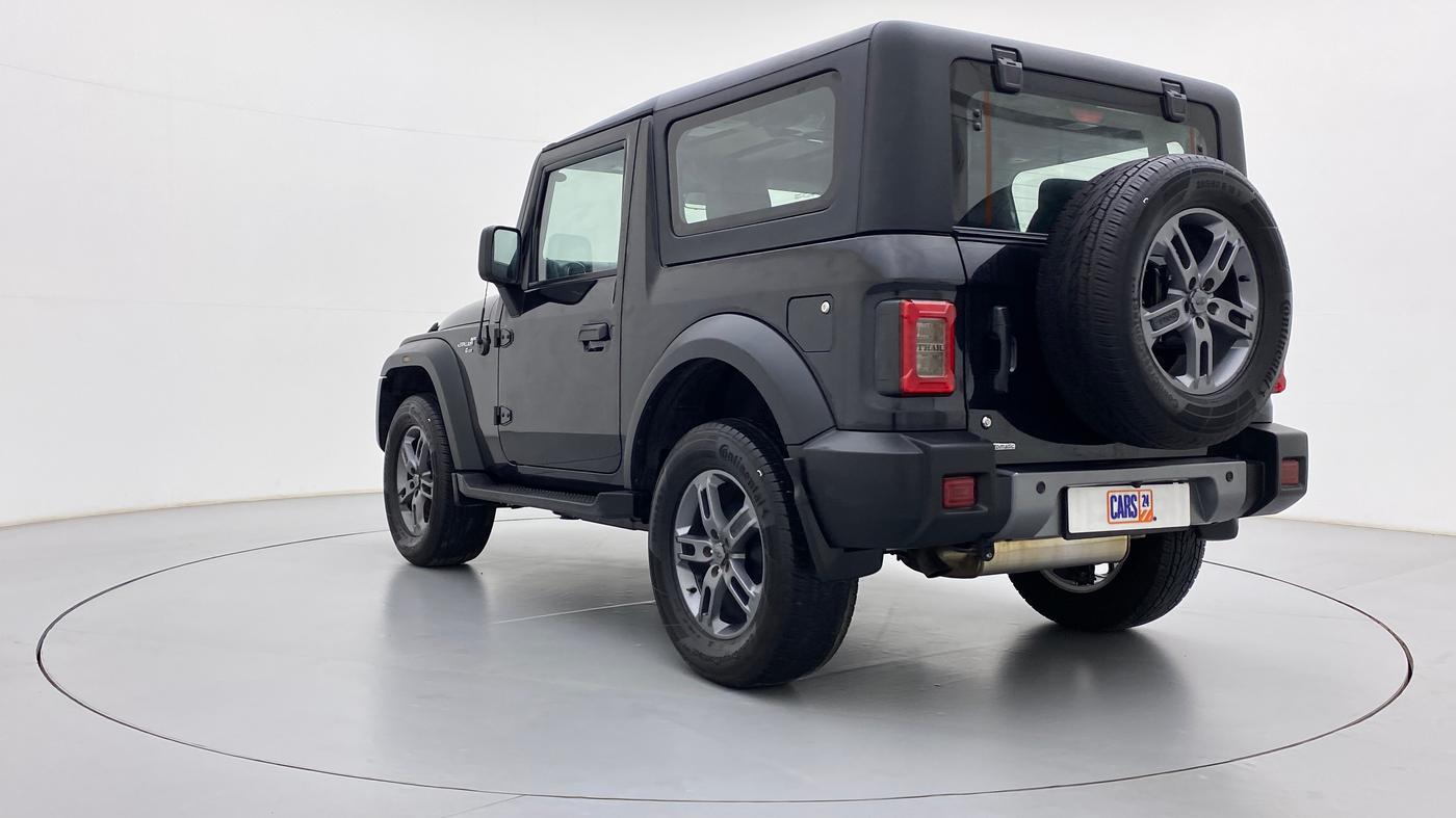 2021 Mahindra Thar LX PETROL HT 4WD AT, Petrol, Automatic, 5,918 km, Left Back Diagonal