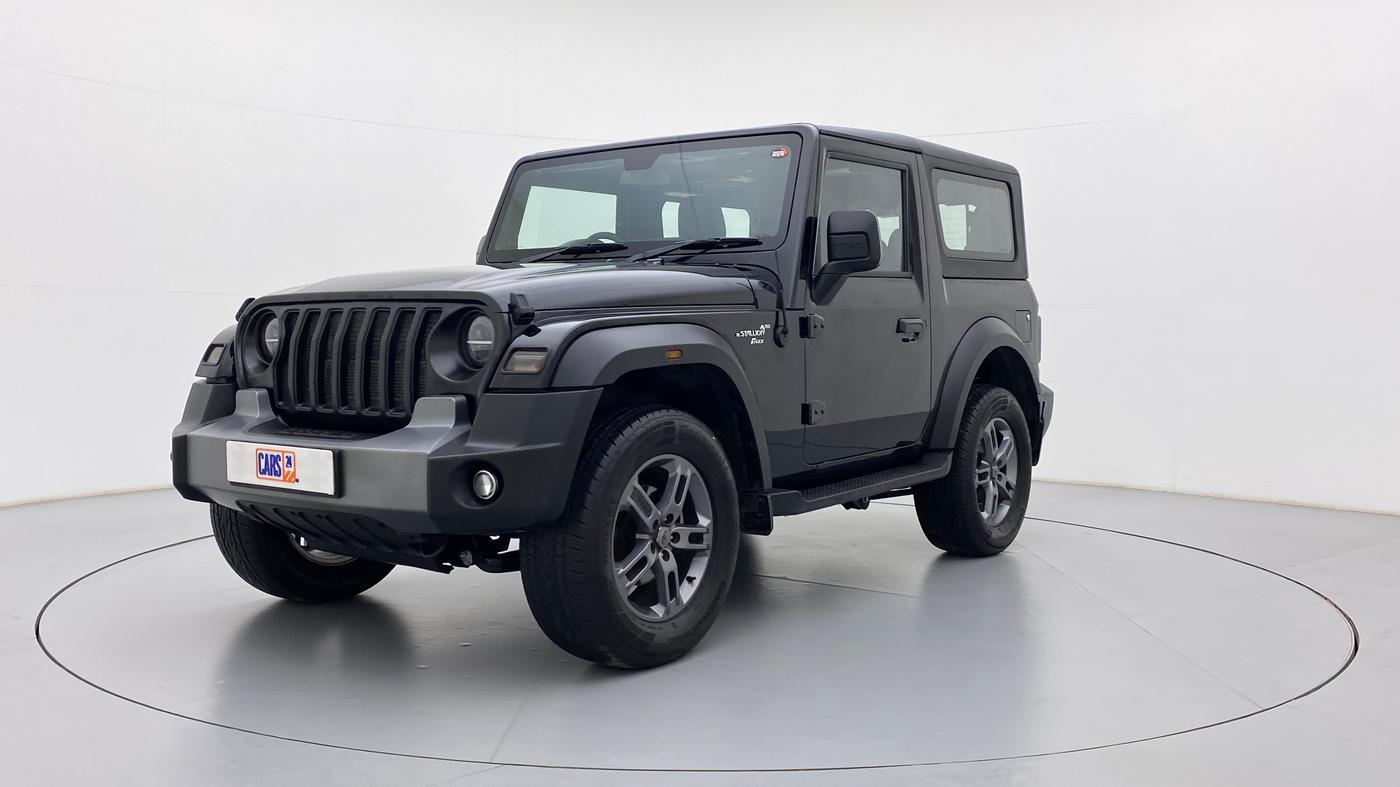 2021 Mahindra Thar LX PETROL HT 4WD AT, Petrol, Automatic, 5,918 km, Left Front Diagonal
