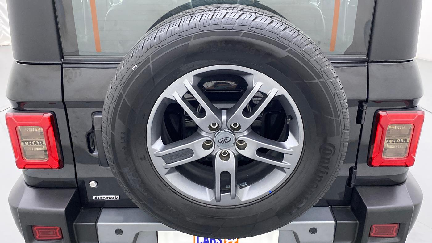 2021 Mahindra Thar LX PETROL HT 4WD AT, Petrol, Automatic, 5,918 km, Spare Tyre
