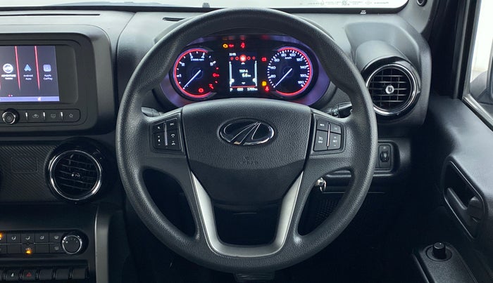 2021 Mahindra Thar LX PETROL HT 4WD AT, Petrol, Automatic, 5,918 km, Steering Wheel Close Up