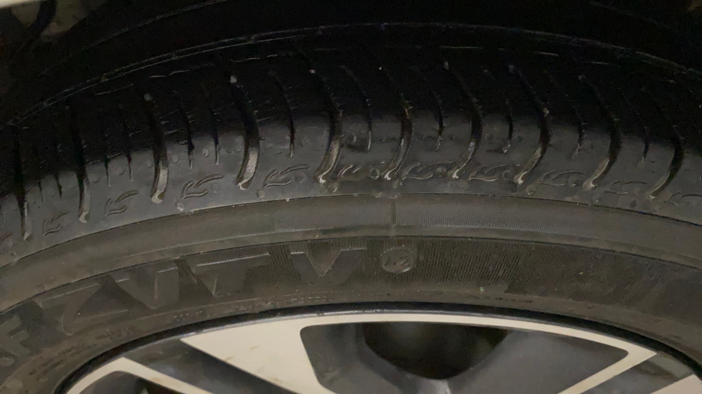 2022 Tata Tiago XZ PLUS PETROL, Petrol, Manual, 43,726 km, Left Rear Tyre Tread