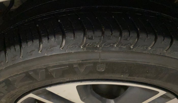 2022 Tata Tiago XZ PLUS PETROL, Petrol, Manual, 43,285 km, Left Rear Tyre Tread