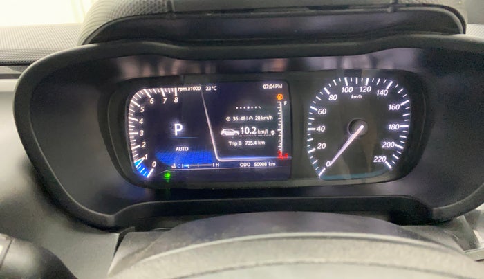 2022 Tata ALTROZ XZA PLUS DARK EDTION, Petrol, Automatic, 50,007 km, Odometer Image