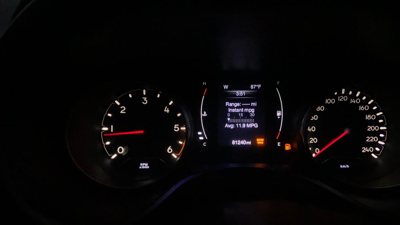 2018 Jeep Compass LIMITED 2.0 DIESEL 4X4, Diesel, Manual, 81,254 km, Odometer Image