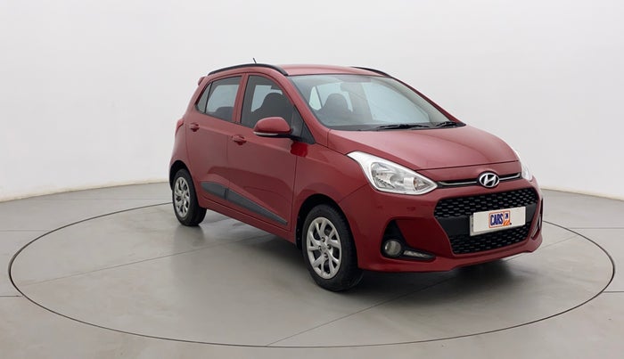 2019 Hyundai Grand i10 SPORTZ 1.2 KAPPA VTVT, Petrol, Manual, 19,591 km, Right Front Diagonal