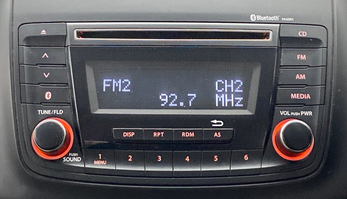 2017 Maruti Dzire VXI AMT, Petrol, Automatic, 28,373 km, Infotainment System