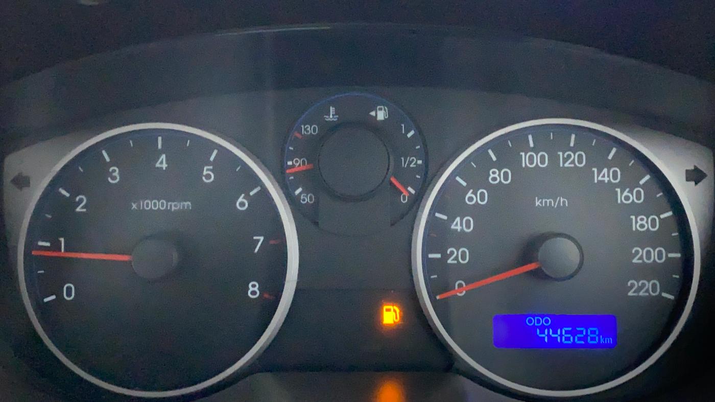 2011 Hyundai i20 MAGNA O 1.2, Petrol, Manual, 44,720 km, Odometer Image