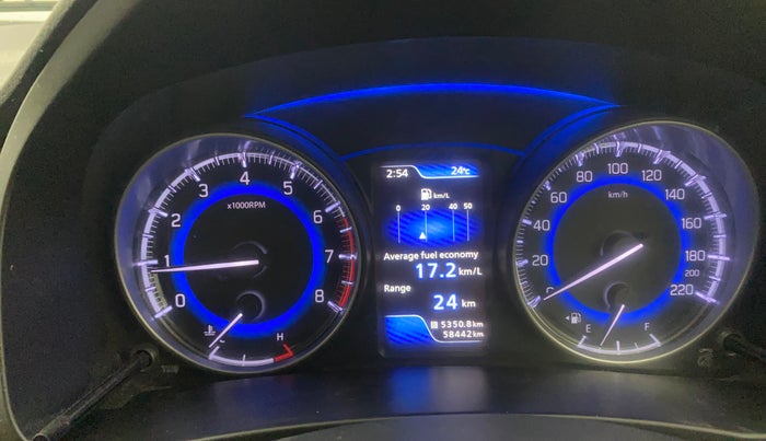 2017 Maruti Baleno ZETA PETROL 1.2, Petrol, Manual, 58,441 km, Odometer Image