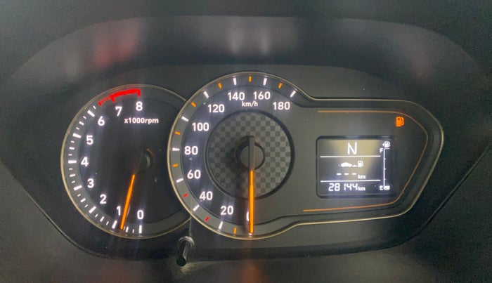 2020 Hyundai NEW SANTRO SPORTZ AMT, Petrol, Automatic, 28,103 km, Odometer Image