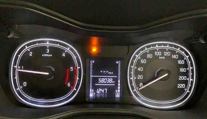 2016 Maruti Vitara Brezza VDI (O), Diesel, Manual, 58,038 km, Odometer Image