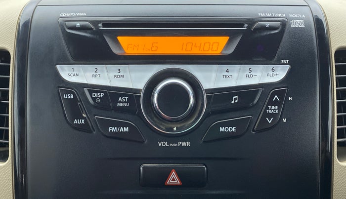 2017 Maruti Wagon R 1.0 VXI, Petrol, Manual, 28,855 km, Infotainment System