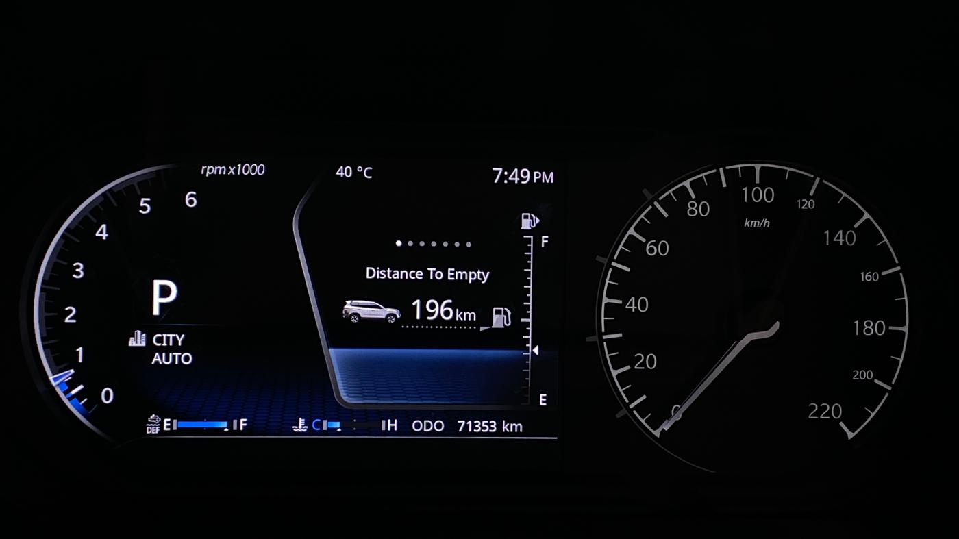 2021 Tata Safari XZA, Diesel, Automatic, 71,350 km, Odometer Image