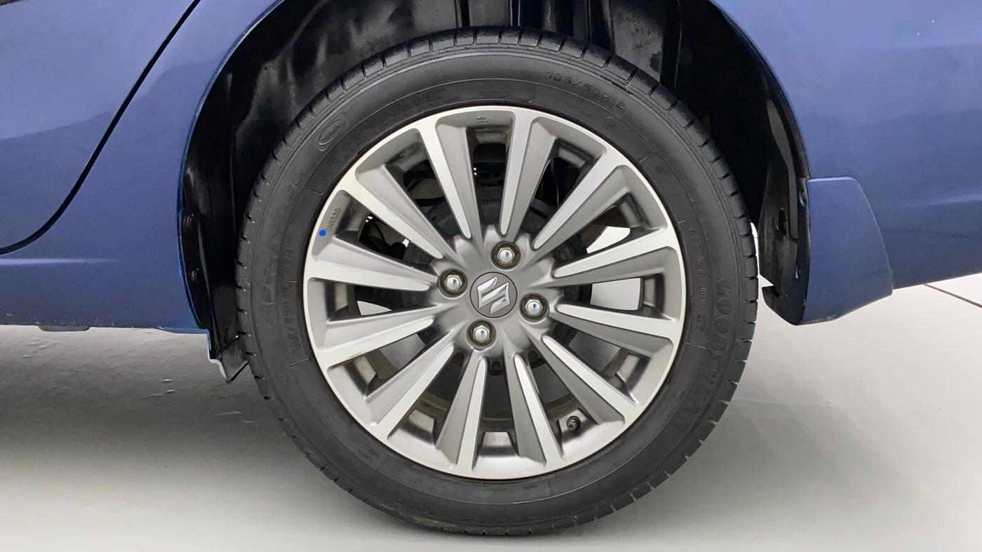 2018 Maruti Ciaz ALPHA 1.5 SHVS PETROL, Petrol, Manual, 27,958 km, Left Rear Wheel