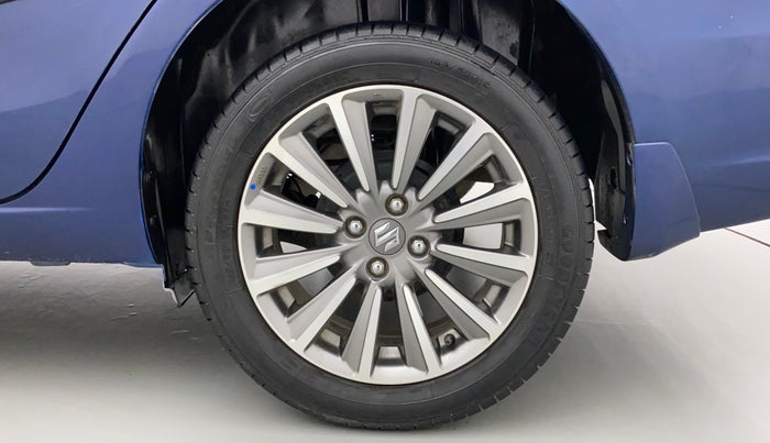 2018 Maruti Ciaz ALPHA 1.5 SHVS PETROL, Petrol, Manual, 27,958 km, Left Rear Wheel
