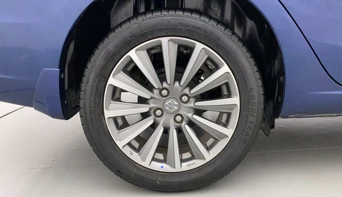2018 Maruti Ciaz ALPHA 1.5 SHVS PETROL, Petrol, Manual, 27,958 km, Right Rear Wheel