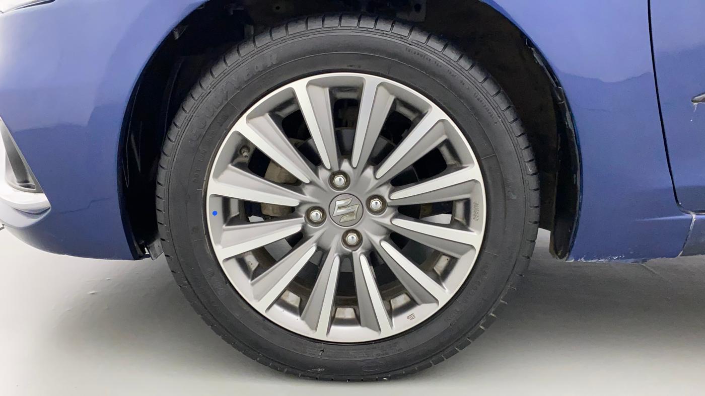 2018 Maruti Ciaz ALPHA 1.5 SHVS PETROL, Petrol, Manual, 27,958 km, Left Front Wheel