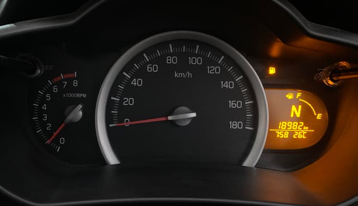 2017 Maruti Celerio VXI AMT, Petrol, Automatic, 18,982 km, Odometer Image