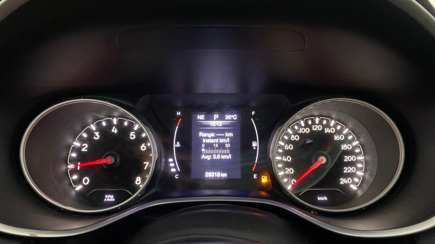 2019 Jeep Compass LONGITUDE (O) 1.4 PETROL AT, Petrol, Automatic, 29,318 km, Odometer Image