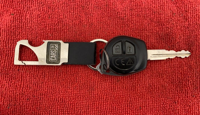 2020 Maruti S PRESSO VXI CNG, CNG, Manual, 53,587 km, Key Close Up