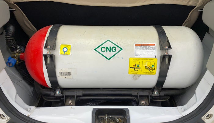 2020 Maruti S PRESSO VXI CNG, CNG, Manual, 53,587 km, Boot Inside