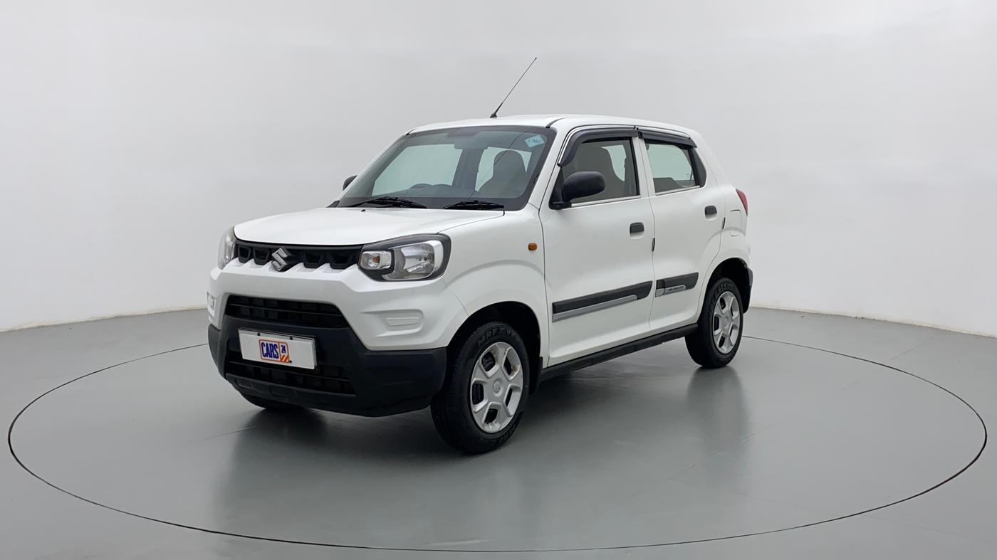 2020 Maruti S PRESSO VXI CNG, CNG, Manual, 53,587 km, Left Front Diagonal