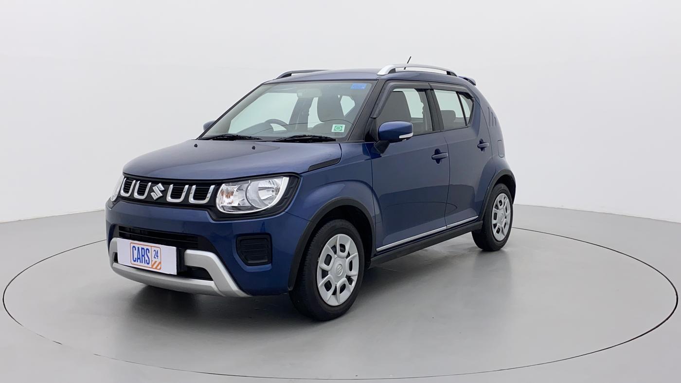 2021 Maruti IGNIS DELTA 1.2 AMT, Petrol, Automatic, 7,635 km, Left Front Diagonal