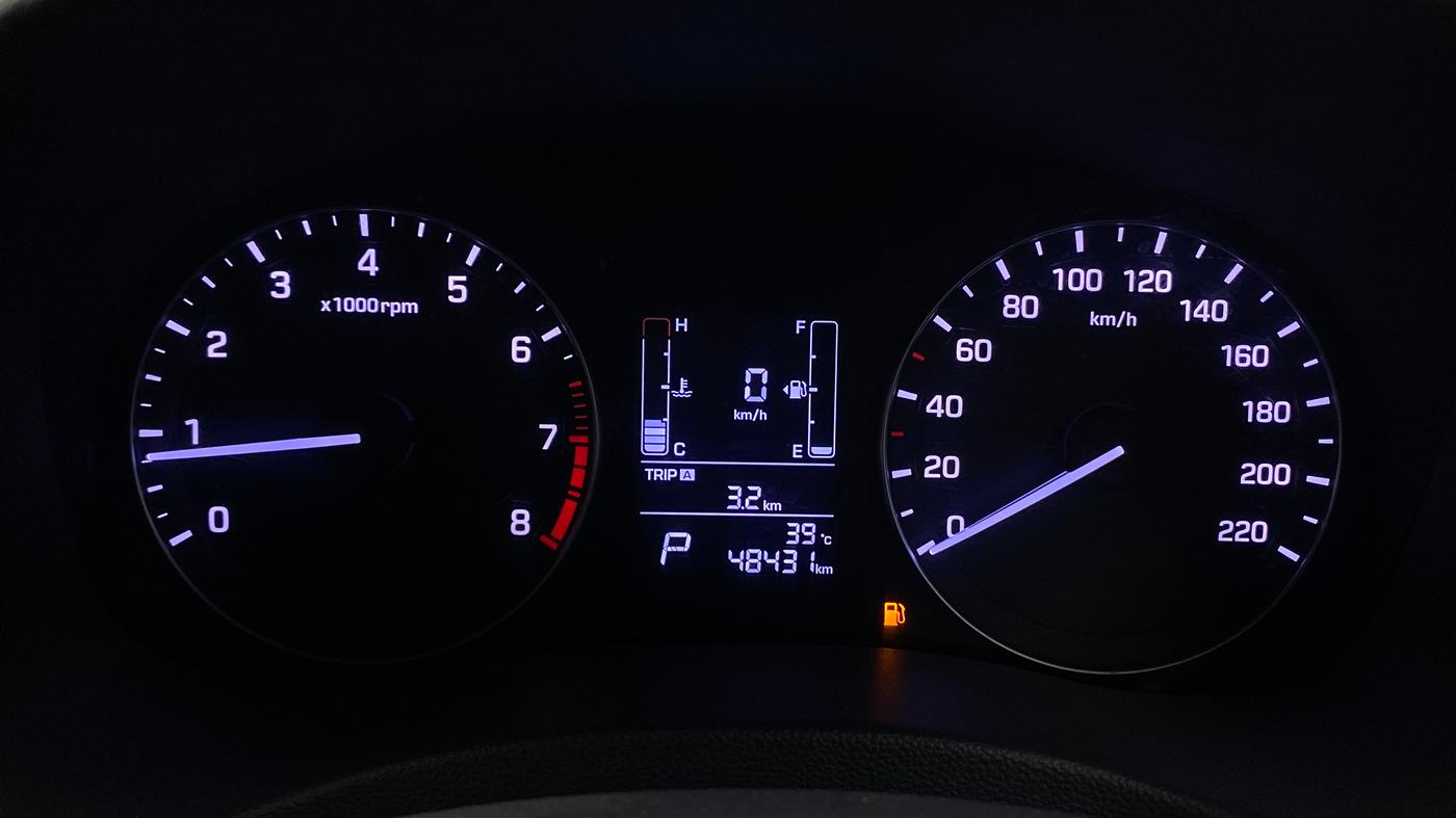 2016 Hyundai Creta SX PLUS AT 1.6 PETROL, Petrol, Automatic, 48,427 km, Odometer Image