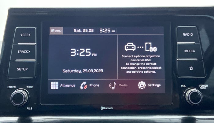 2020 KIA SELTOS HTK 1.5 PETROL, Petrol, Manual, 38,145 km, Infotainment System