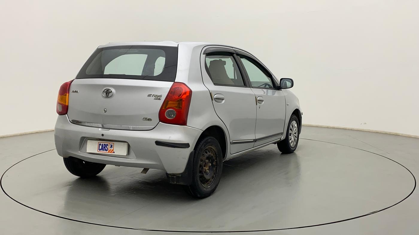 2013 Toyota Etios Liva GD, Diesel, Manual, 1,06,211 km, Right Back Diagonal